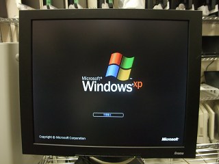 Windowsの旗マークが表示されます